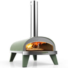 ZiiPa Pizza Oven Piana - Houtgestookt - met Thermometer - Eucalyptus - voor ø 30 cm pizza's - Roterende pizzasteen