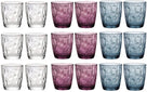 Bormioli Rocco Glazenset - Waterglazen - Tumblers - Diamond 300 ml - 18 Stuks