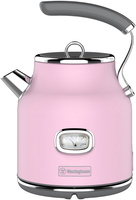 Westinghouse Waterkoker Retro Collections - 2200 W - roze - 1,7 liter - WKWKH148PK