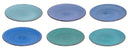 Studio Tavola Dinerborden Ocean Blue ø 26.5 cm - 6 stuks