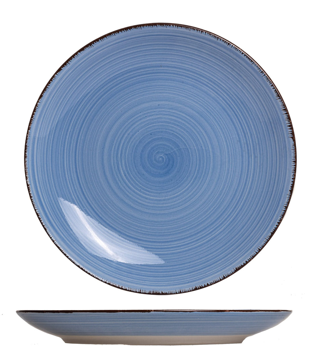 Studio Tavola Dinerborden Ocean Blue ø 26.5 cm - 6 stuks