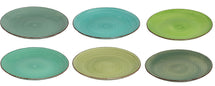 Studio Tavola Dinerborden Summer Green ø 26.5 cm - 6 stuks