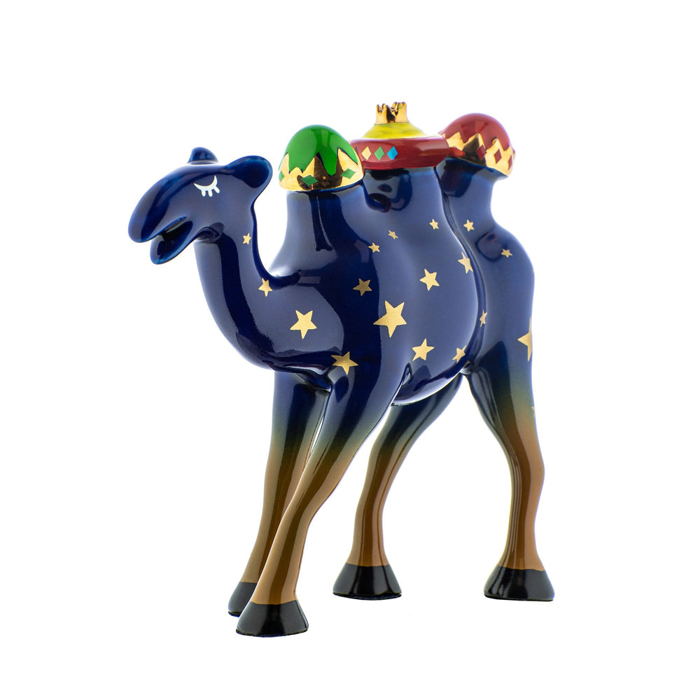 Alessi Kerstfiguur Happy Eternity Baby - Camel - AGJ01/11 - door Massimo Giacon & Marcello Jori