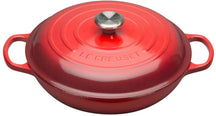 Le Creuset Braadpan Signature - Campagnard - Kersenrood - ø 30 cm / 3.5 liter