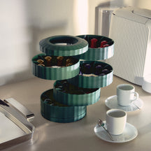 Alessi Plisse Capsule houder - Groen - MDL19