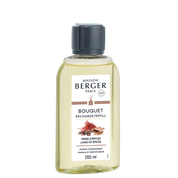 Maison Berger Navulling - voor geurstokjes - Land of Spices - 200 ml