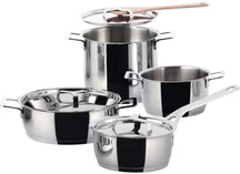 Alessi Pannenset Pots&Pans - AJM100S7 - 4 delige set - door Jasper Morrison