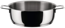 Alessi Braadpan Pots&Pans - AJM102/28 - ø 28 cm / 5.5 liter - door Jasper Morrison