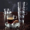 Leonardo Espressoglazen Senso - Stapelbaar - 70 ml - 6 stuks