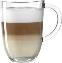 Leonardo Latte Macchiato Glazen Napoli 380 ml + 2 Lepels - Hittebestendig