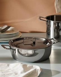 Alessi Braadpan Pots&Pans - AJM102/24 - ø 24 cm / 3.4 liter - door Jasper Morrison