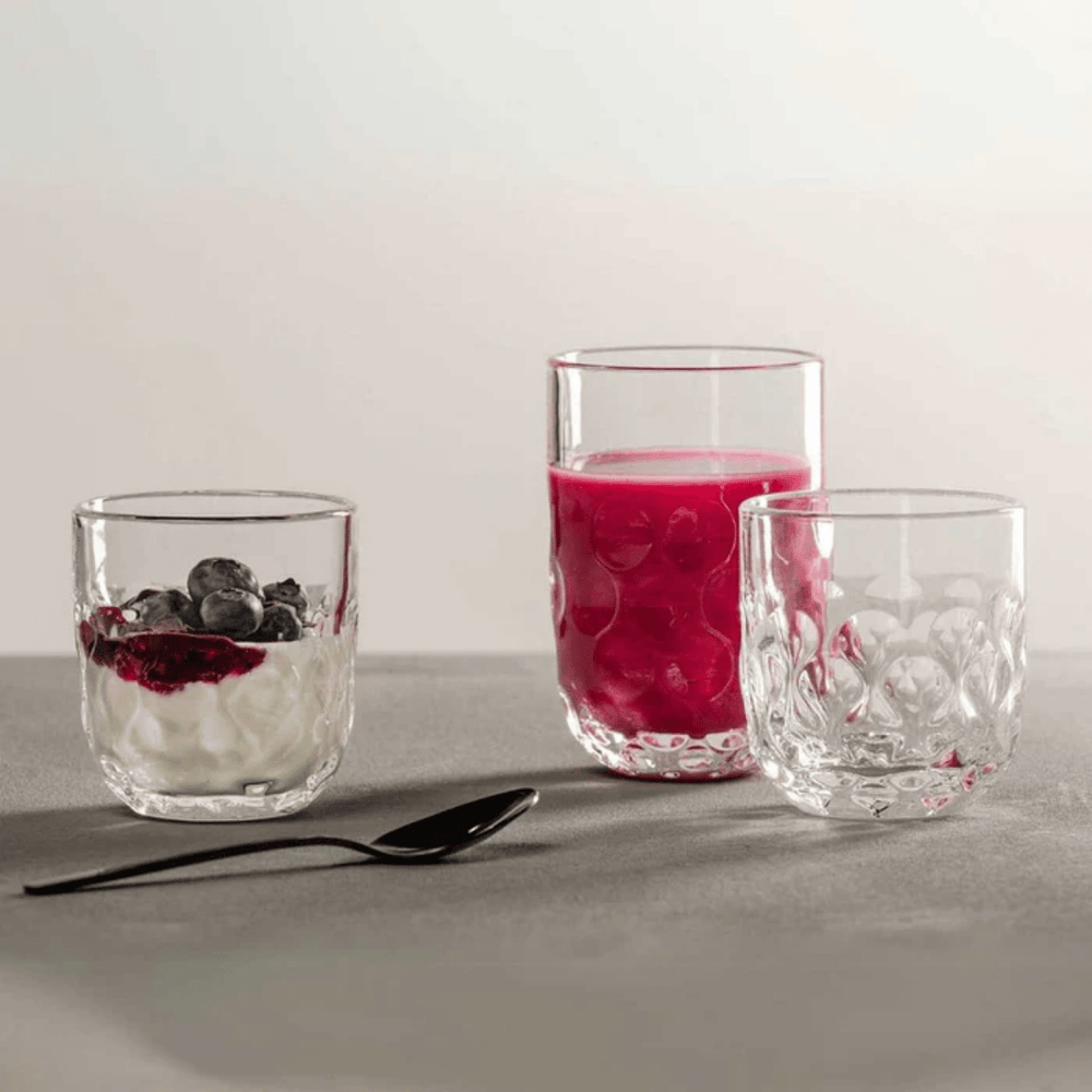 Leonardo Latte Macchiato Glazen - Gocce Uno - 390 ml - 2 stuks