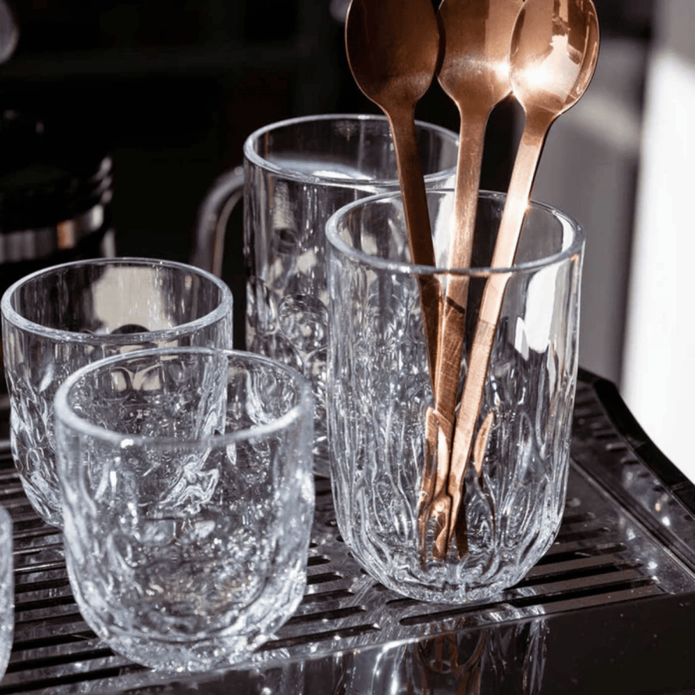 Leonardo Latte Macchiato Glazen - Gocce Tre - 390 ml - 2 stuks