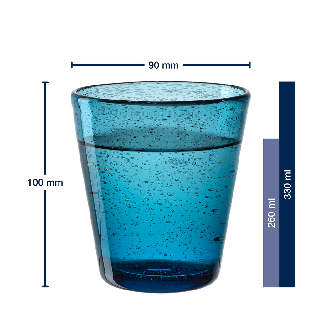 Leonardo Waterglazen Burano Cool - 330 ml - 4 Stuks