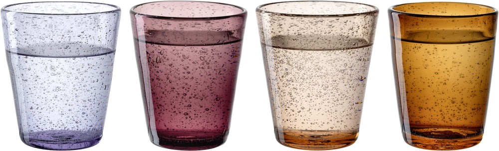 Leonardo Waterglazen Burano Warm - 330 ml - 4 Stuks