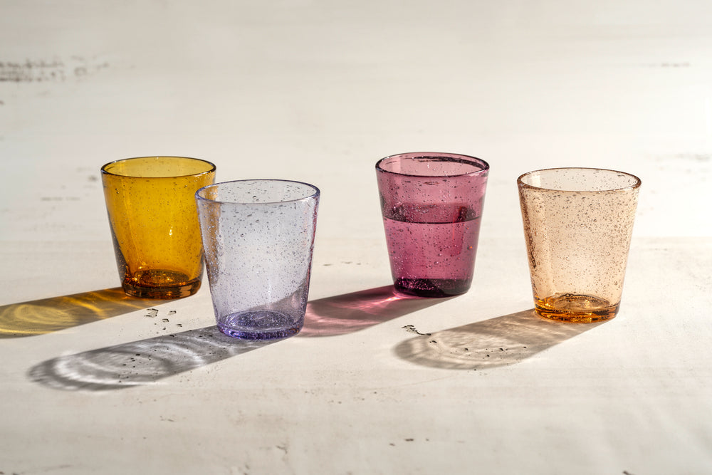 Leonardo Waterglazen Burano Warm - 330 ml - 4 Stuks