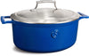 Saveur Selects Braadpan Ovaal Voyage - Classic Blue - ø 30 cm - geëmailleerde anti-aanbaklaag