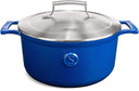 Saveur Selects Braadpan Voyage - Classic Blue - ø 25 cm / 4.7 liter - geëmailleerde anti-aanbaklaag