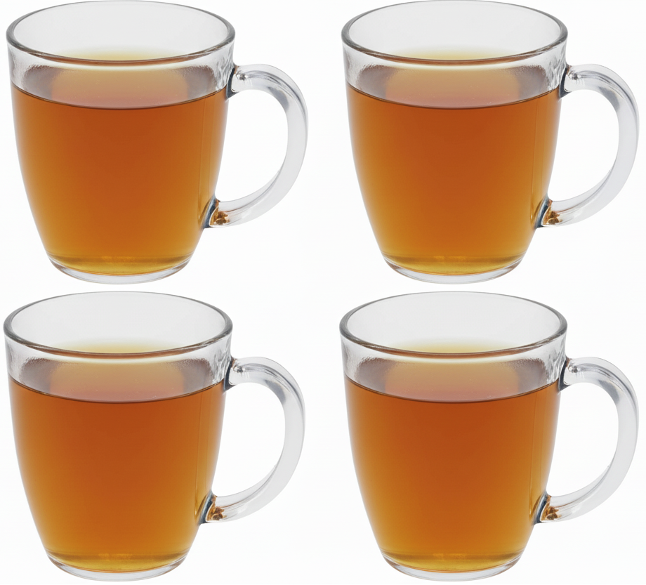 Cookinglife Theeglazen Outdoor - 380 ml - 4 Stuks