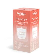 Bolsius Navulling - voor Clean Light - Cedarwood & Vertiver - 2 Stuks