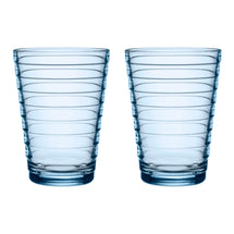 Iittala Glas Aino Aalto - Aqua - 330 ml - 2 stuks