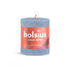 Bolsius Stompkaars Rustiek Sky Blue - 8 cm / 7 cm