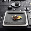 Villeroy & Boch Dinerbord Manufacture Rock - Zwart - 28 x 28 cm