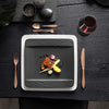 Villeroy & Boch Dinerbord Manufacture Rock - Zwart - 28 x 28 cm