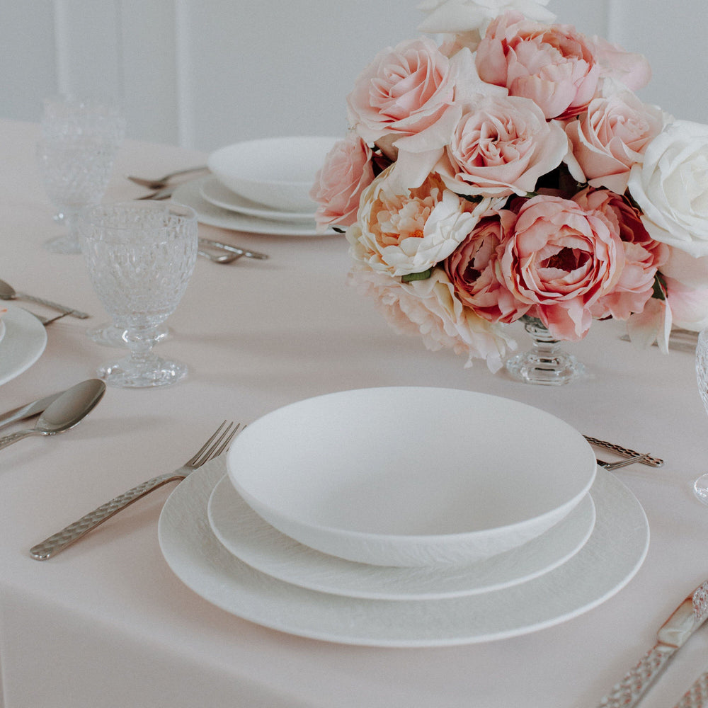 Villeroy & Boch Dinerbord Manufacture Rock - Wit - ø 25 cm