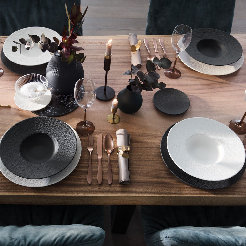 Villeroy & Boch Pizzabord / Onderbord Manufacture Rock - Wit - ø 31.5 cm