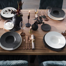 Villeroy & Boch Pizzabord / Onderbord Manufacture Rock - Wit - ø 31.5 cm