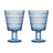 Iittala Glazen Kastehelmi - Aqua - 260 ml - 2 stuks