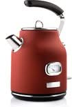 Westinghouse Retro Waterkoker + Broodrooster 2 Sleuven - Rood