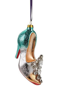 Sareva Kerstbal Pump Met Strass