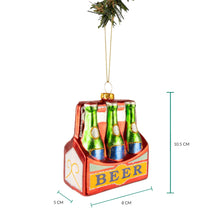 Nordic Light Kerstbal Six Pack Bier 11 cm