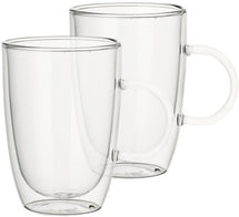 Villeroy & Boch Dubbelwandige Glazen Artesano Hot & Cold Beverages - 390 ml - 2 stuks - met oor