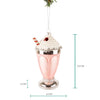 Nordic Light Kerstbal Milkshake 14 cm