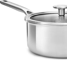 KitchenAid Hapjespan - Multi-Ply RVS - ø 24 cm / 3.1 liter