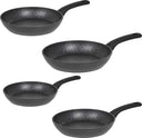 Resto Kitchenware Koekenpannenset Atik ø 22 + 24 + 26 + 28 cm - Inductie en alle andere warmtebronnen