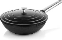 Westinghouse Pannenset Performance (Wokpan + Grillpan) ø 28 cm - Zwart - Inductie en alle andere warmtebronnen