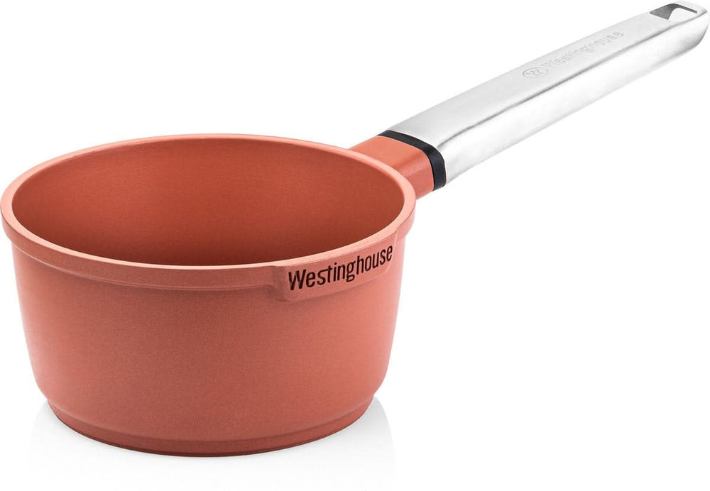 Westinghouse Pannenset Performance (Koekenpan ø 24 en 28 cm + Steelpan ø 18 cm) - Rood - Inductie en alle andere warmtebronnen