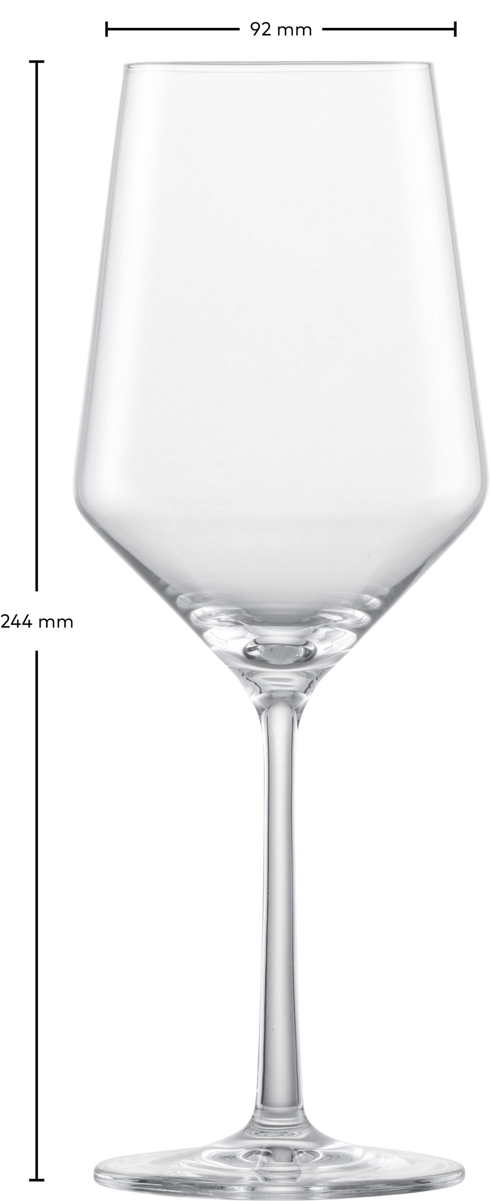 Zwiesel Glas Rode Wijnglazen Pure - 550 ml - 6 stuks