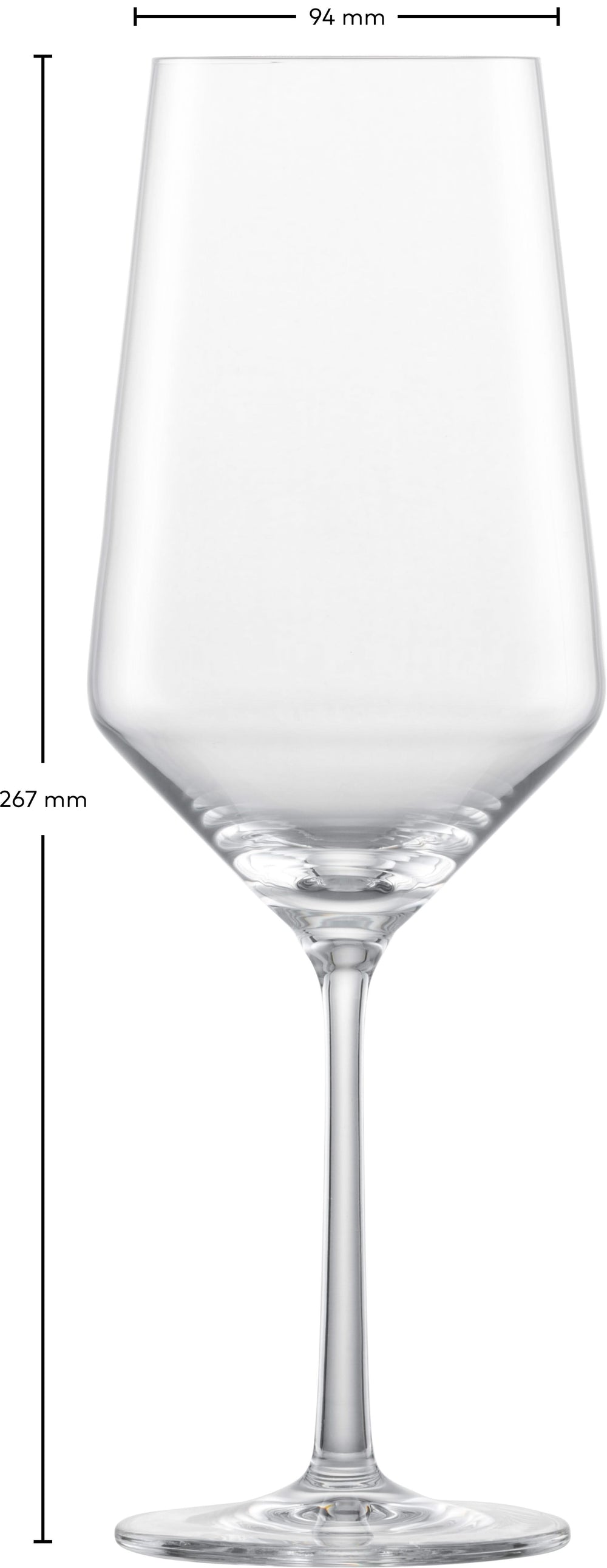 Zwiesel Glas Bordeauxglazen Pure - 680 ml - 2 stuks