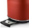 Westinghouse Retro Waterkoker + Broodrooster 2 Sleuven - Rood