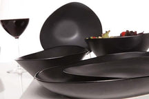 Cosy & Trendy Dinerbord Vongola Black - 28 x 26 cm