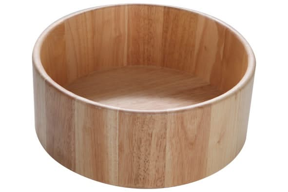 Cosy & Trendy Saladeschaal Rubberwood ø 26 cm