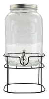 Cookinglife Drankdispenser met Kraantje en Houder - 4 liter