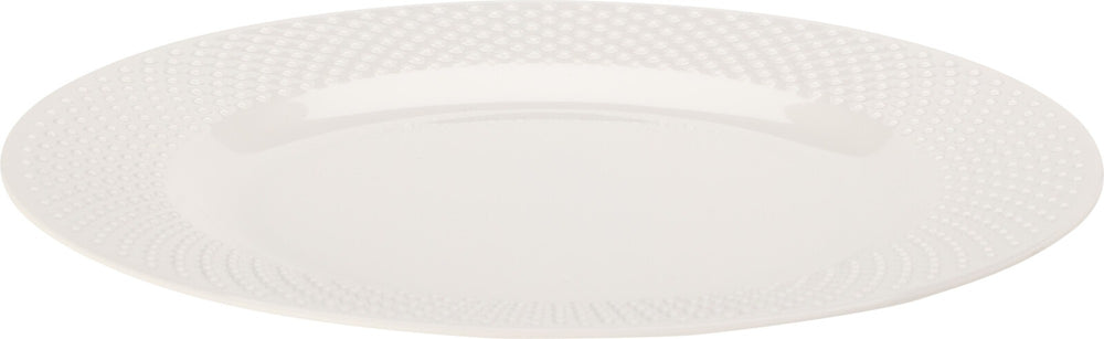 Cookinglife Dinerborden Outdoor - Melamine Wit  ø 28 cm - 4 Stuks