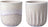 Villeroy & Boch Mokken Perlemor Sand - 290 ml - 2 stuks