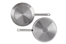 Cookinglife Koekenpan Superior RVS ø 28 cm - zonder anti-aanbaklaag - geschikt voor alle wartmebronnen - PFAS-vrij